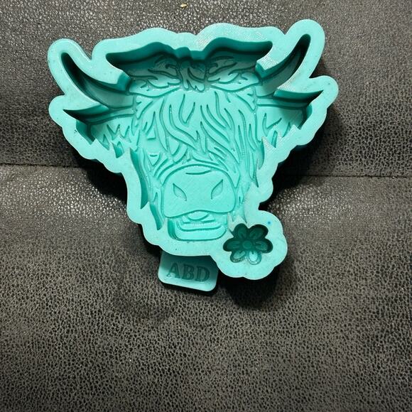Highland Cow Silicone Freshie Mold – ABD Brand | Cute & Detailed! - Picture 5 of 6
